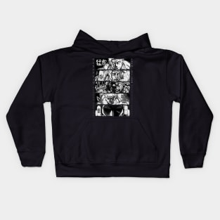 Wakatsuki Takeshi KENGAN - ASHURA - OMEGA Manga Anime Design V2 Kids Hoodie